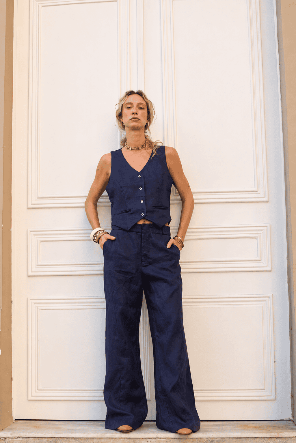 Calça Ludovika Navy