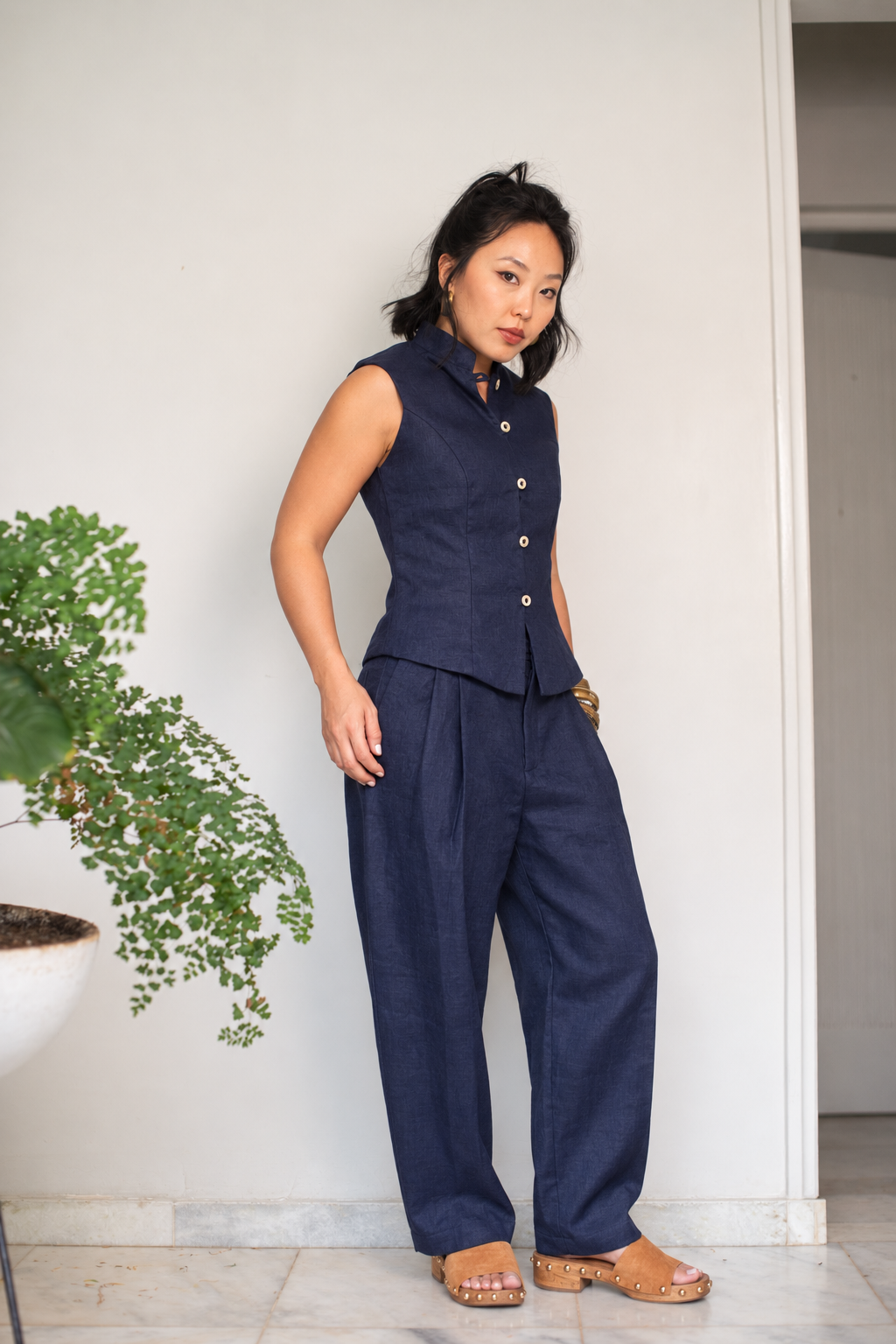 Blusa Yumi Navy
