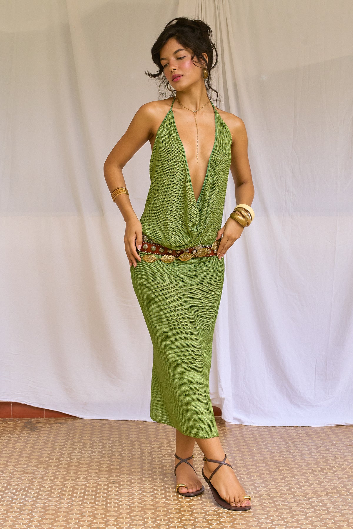 Vestido Paloma Green