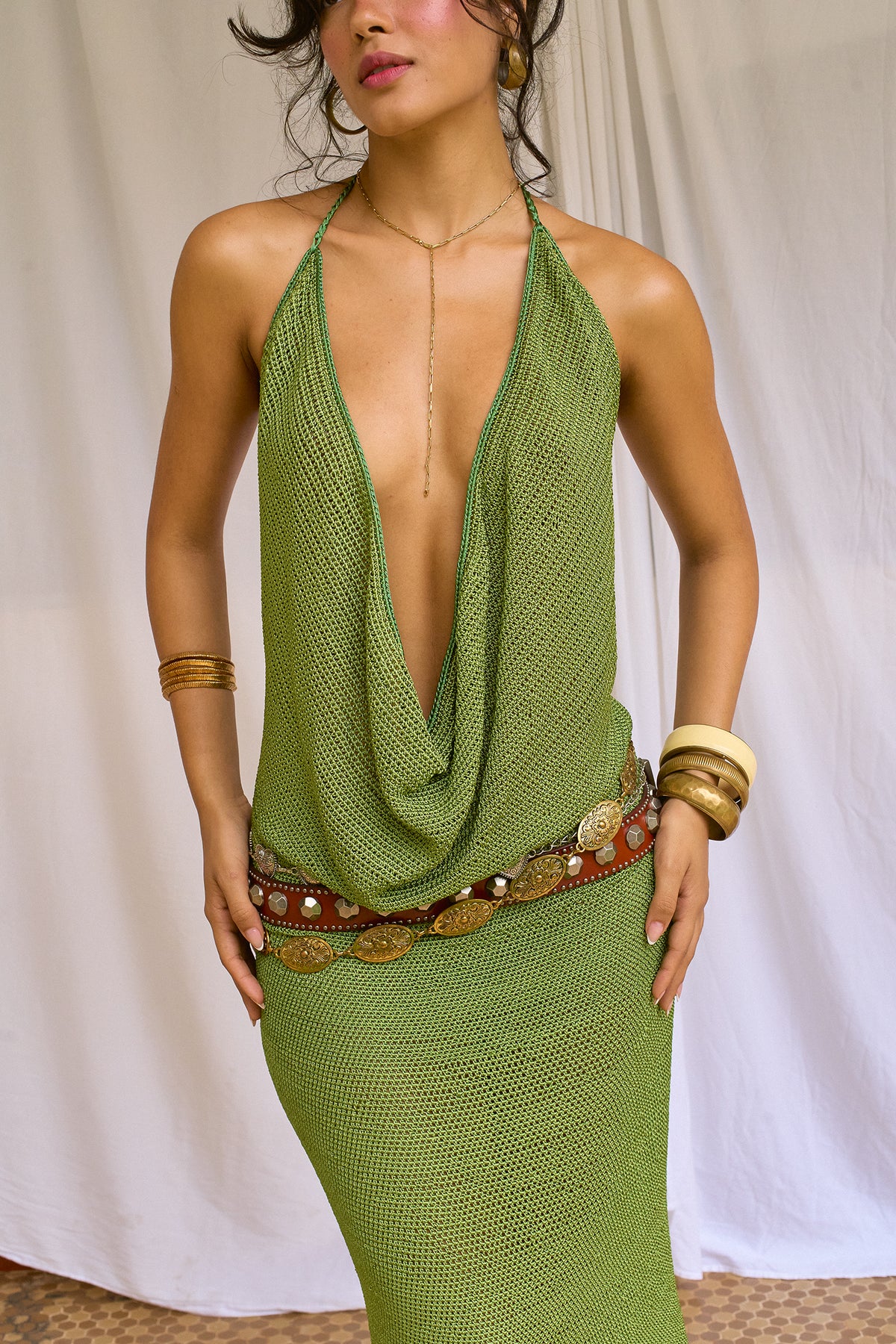 Vestido Paloma Green