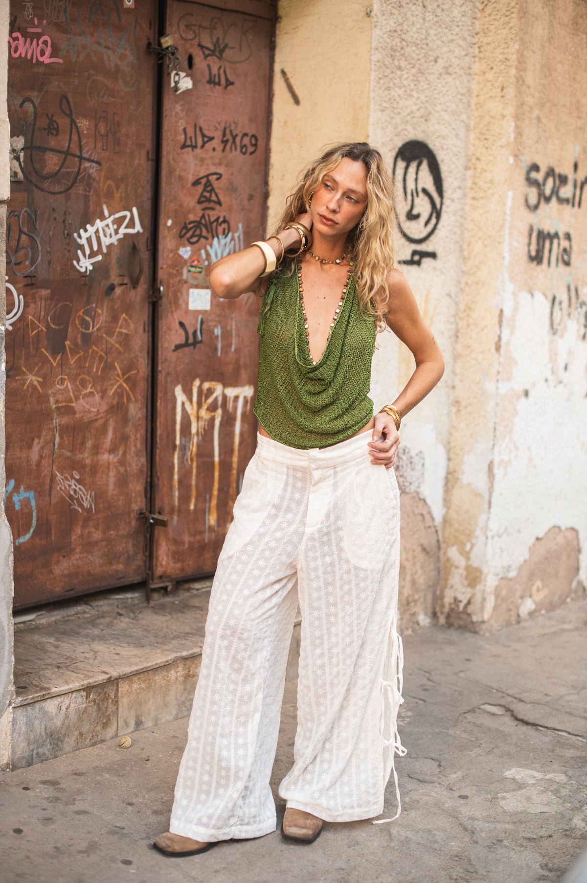 Calça Brisa Bloom