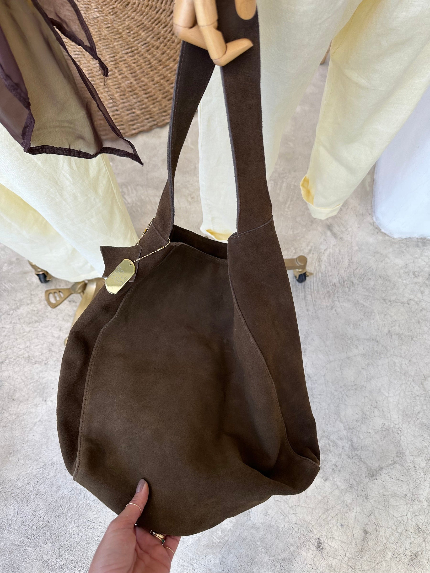 Max tote Bago coffee