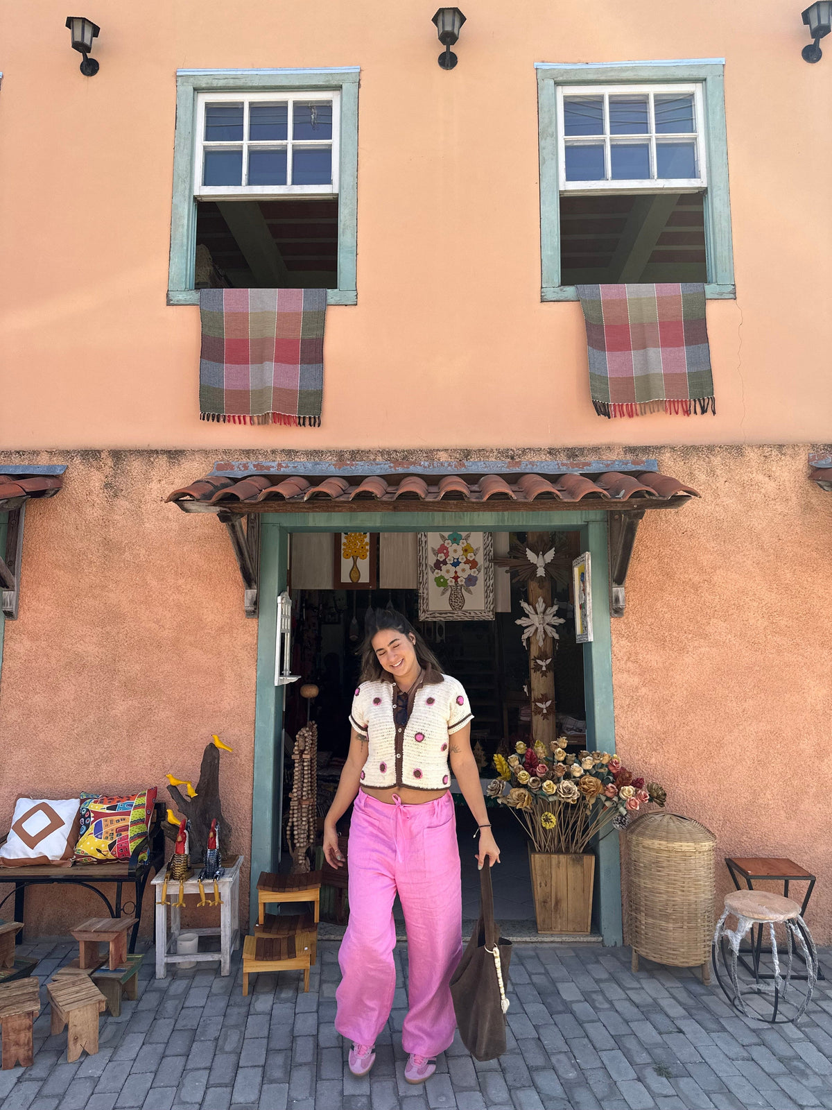 Calça Magnólia Flourish pink