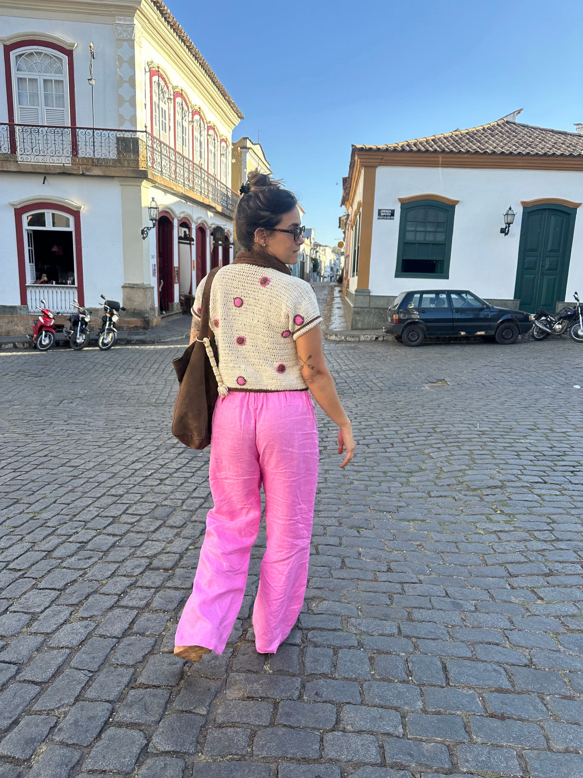 Calça Magnólia Flourish pink