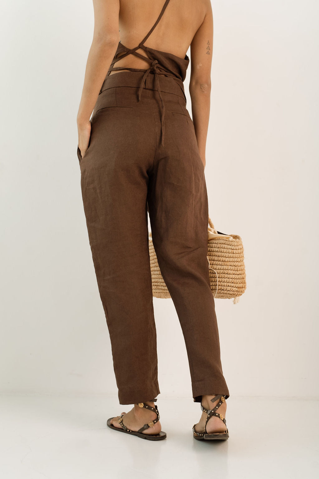 Calça camille mocha