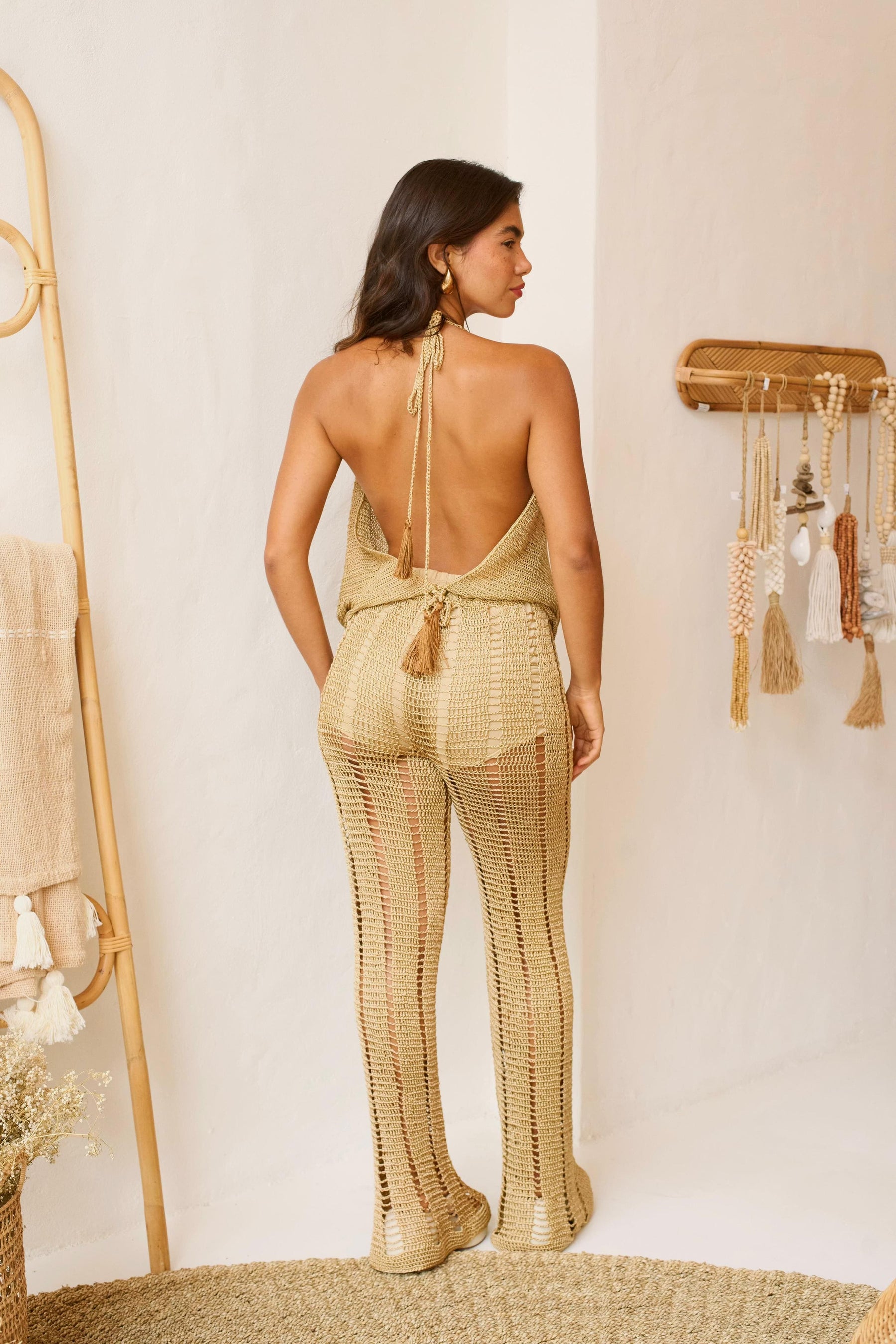 calça ana gold