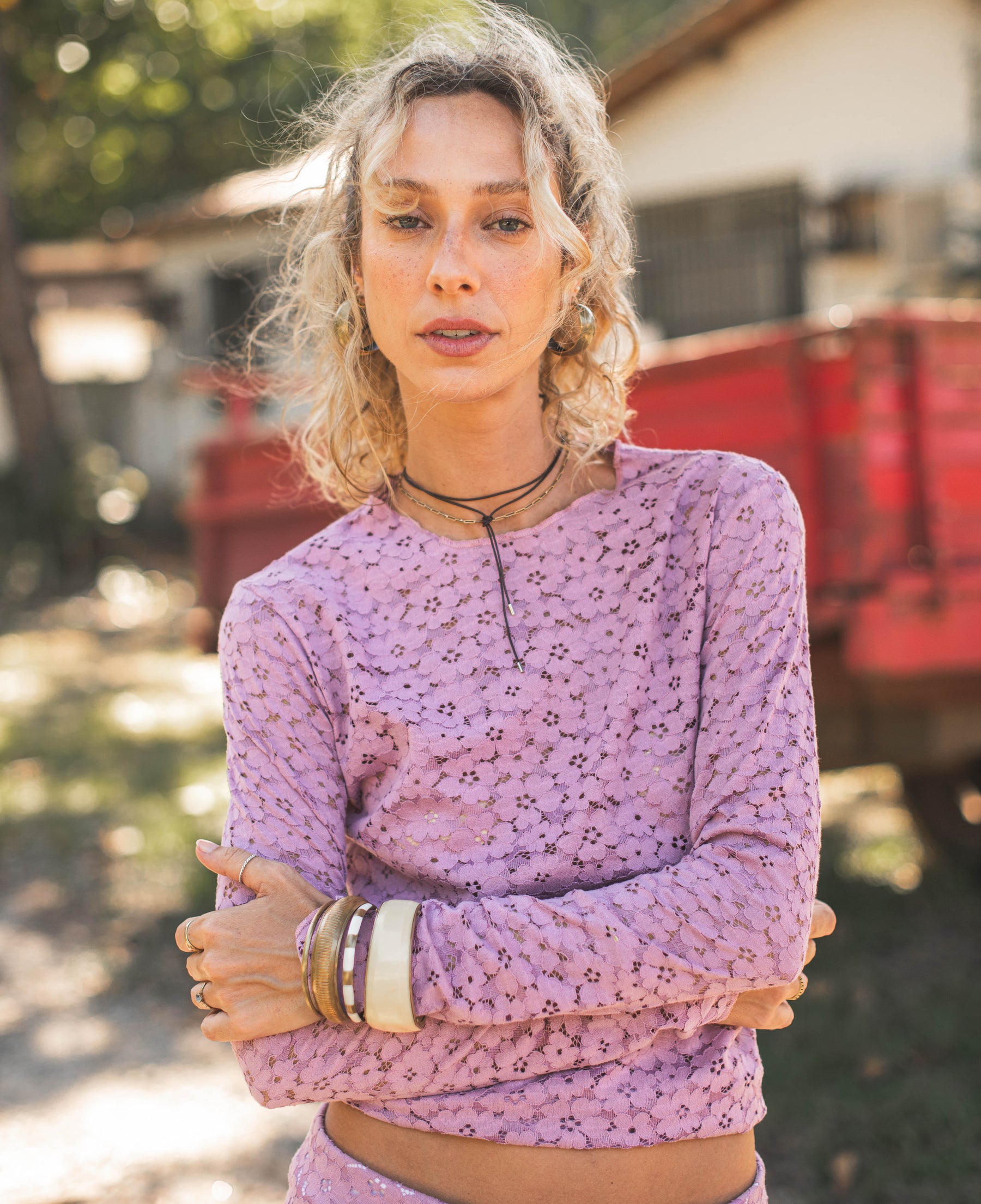 Blusa Lila Lilac