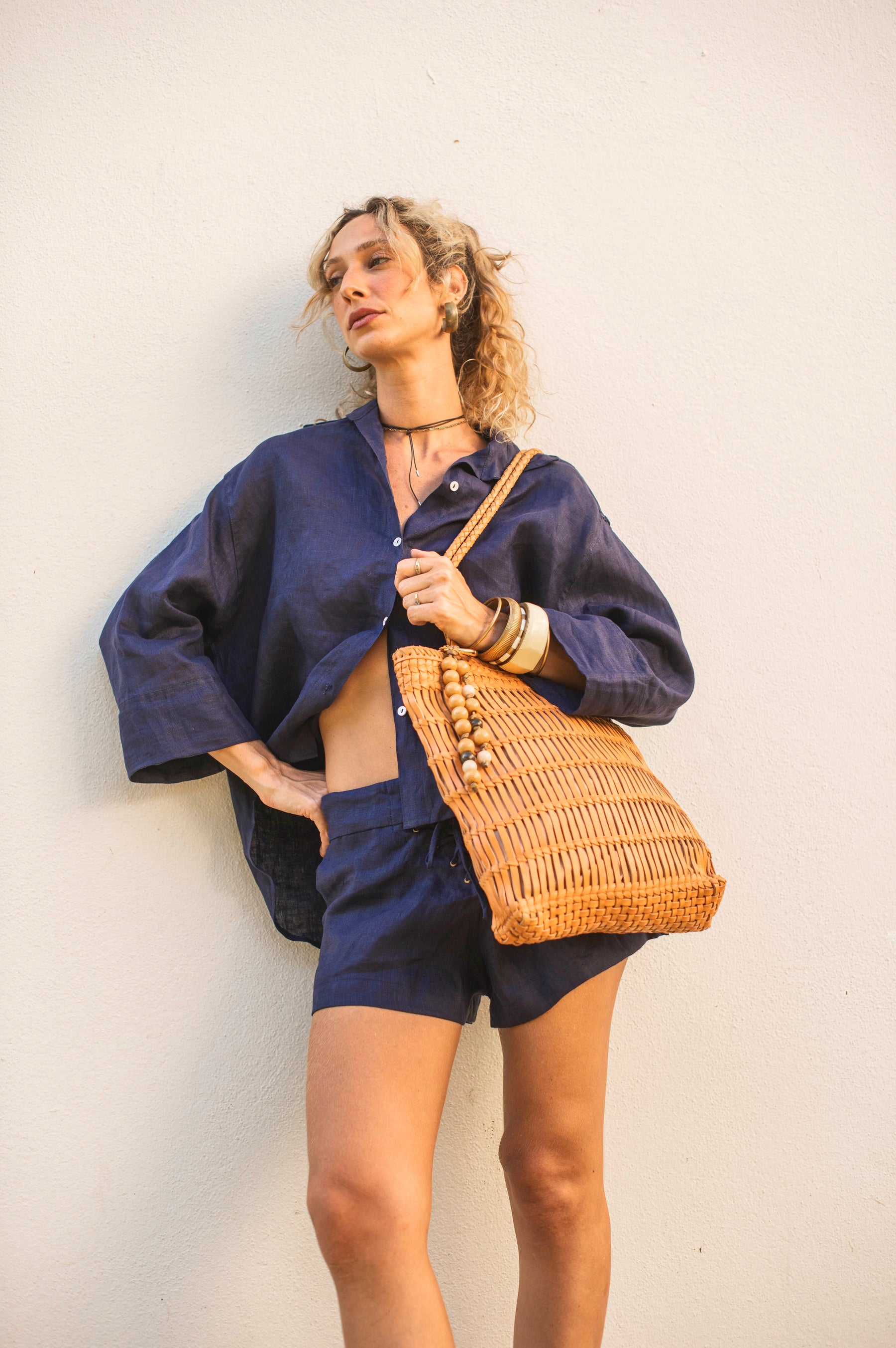 Bolsa Trama Ayu Caramelo