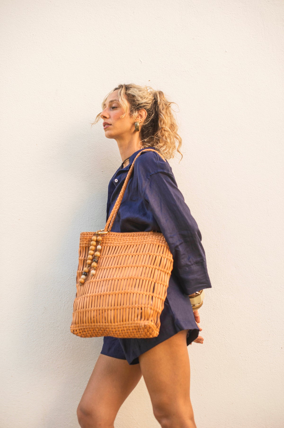 Bolsa Trama Ayu Caramelo