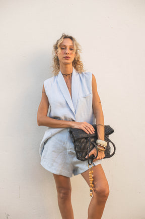 Maxi Colete Irina Blue