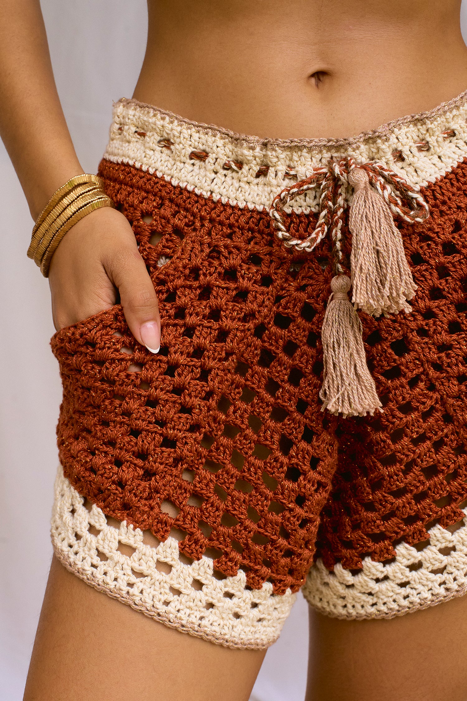 Short Abia Terra Cota