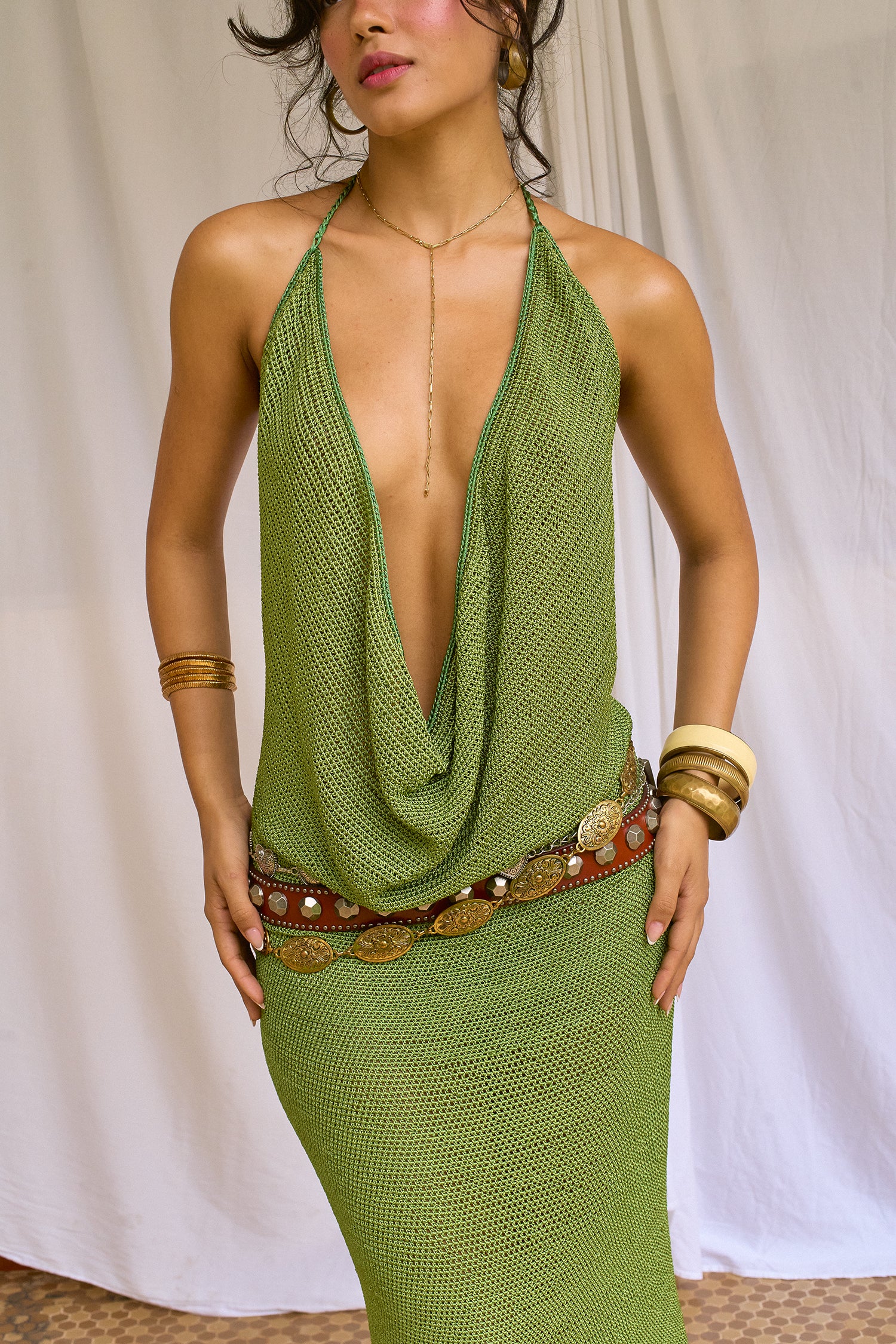 Vestido Paloma Green