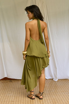 Vestido Lucena Green Grape