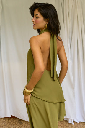 Vestido Lucena Green Grape