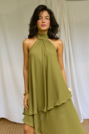 Vestido Lucena Green Grape