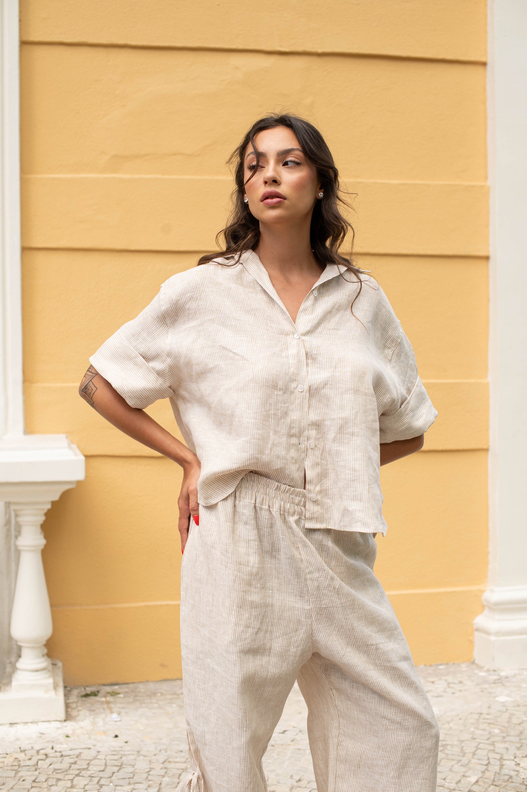 Calça Dominic Stripe