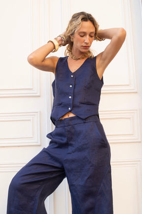 Colete Ariel Navy