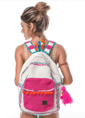 Mochila Hyppie Off e Pink